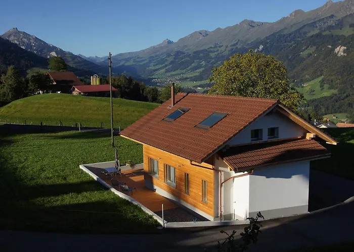 Domek alpejski Gaestehaus Myhideaway Reichenbach im Kandertal