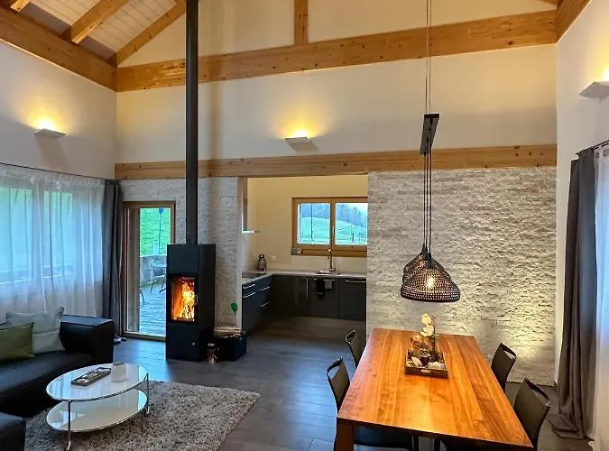 Domek alpejski Gaestehaus Myhideaway Reichenbach im Kandertal